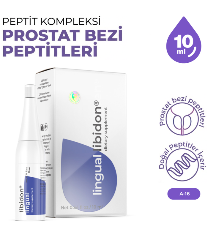 Libidon A-16 Lingual- Prostat Bezi Peptitleri