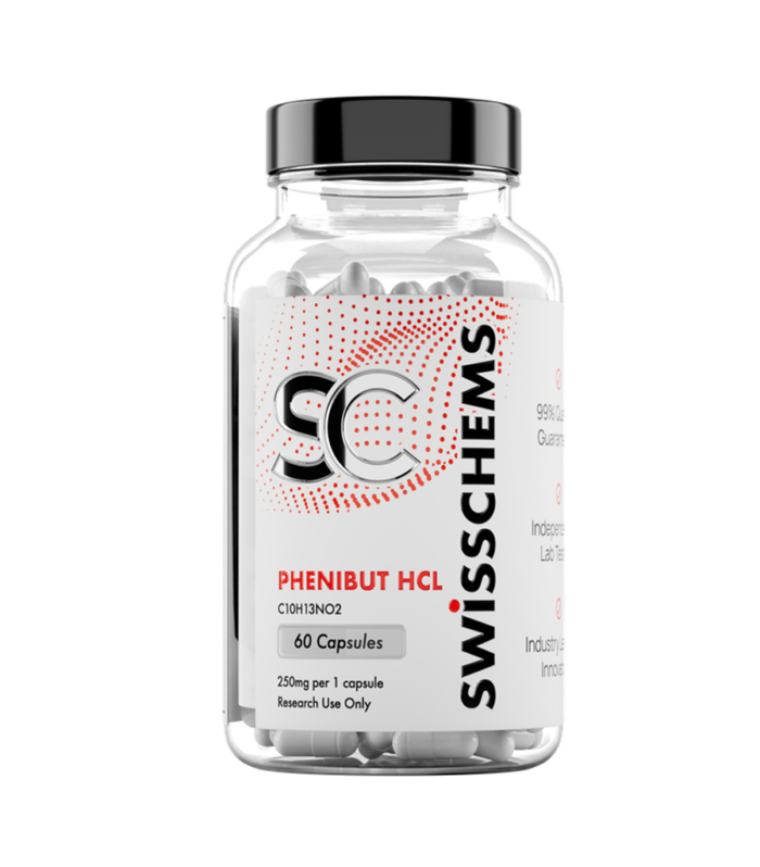 Phenibut HCL (250mg/capsule), 60 Capsules